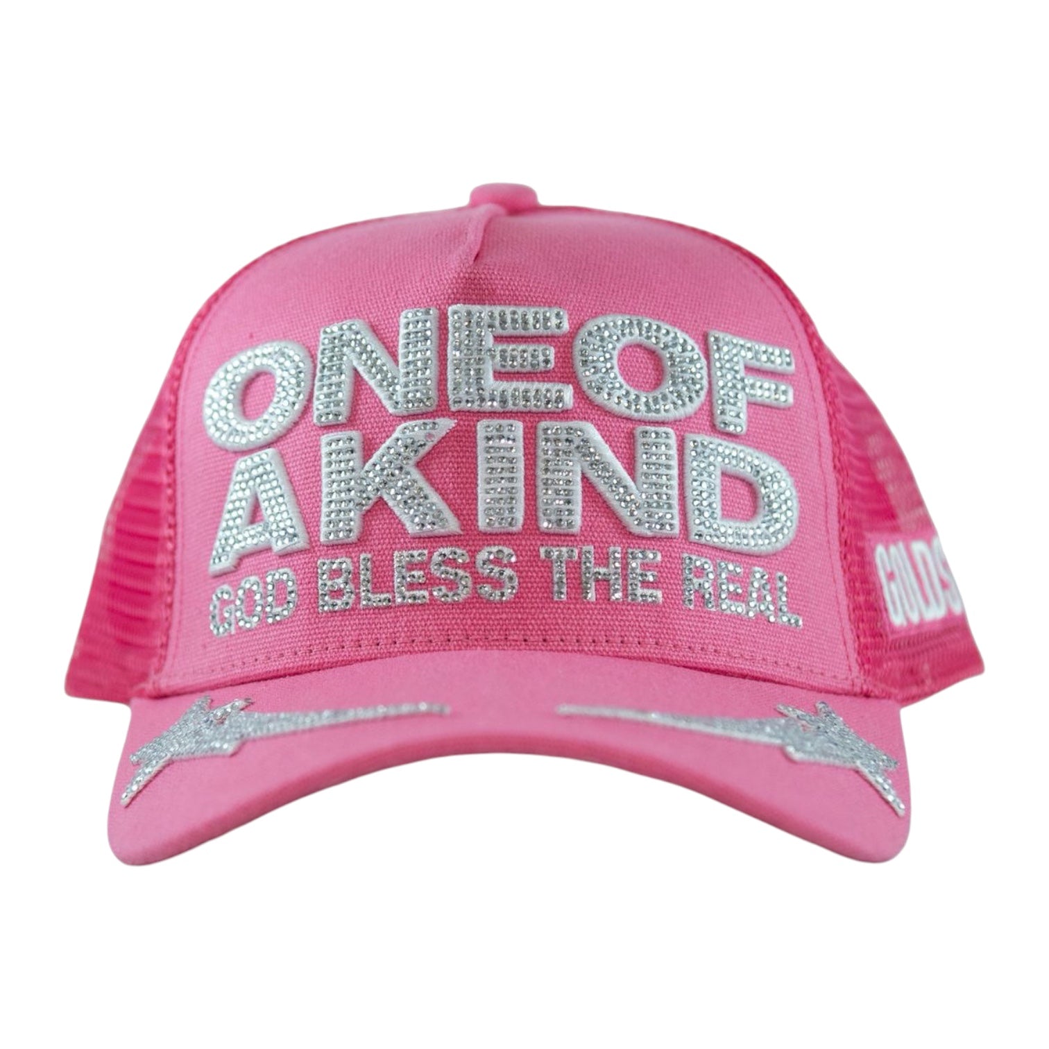 GOLD STAR HATS: One Of A Kind Rhinestone Trucker